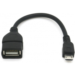 OTG USB MICRO CON CABLE 10cm