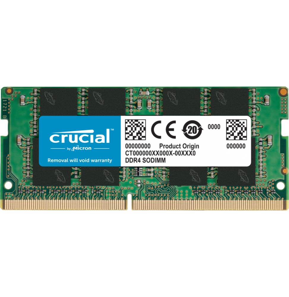 MEMORIA SODIMM DDR4 PC2666 8GB CRUCIAL