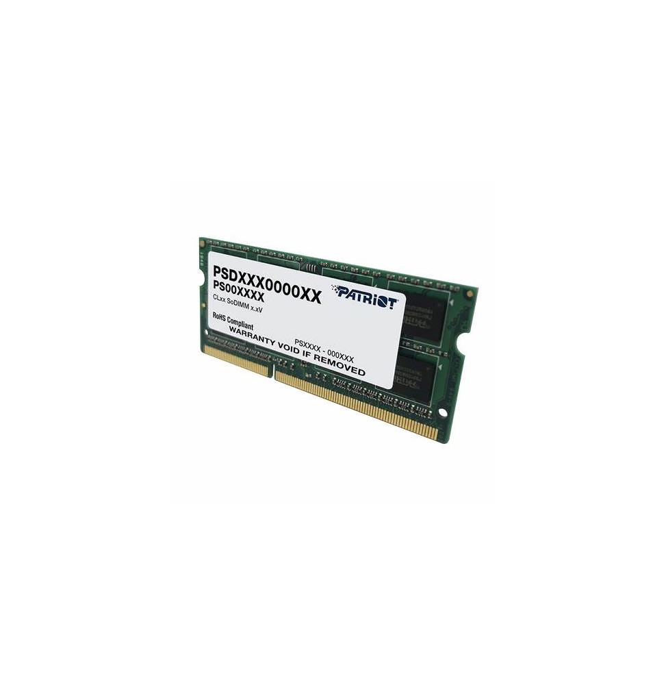MEMORIA SODIMM DDR3 PC1600 8GB PATRIOT