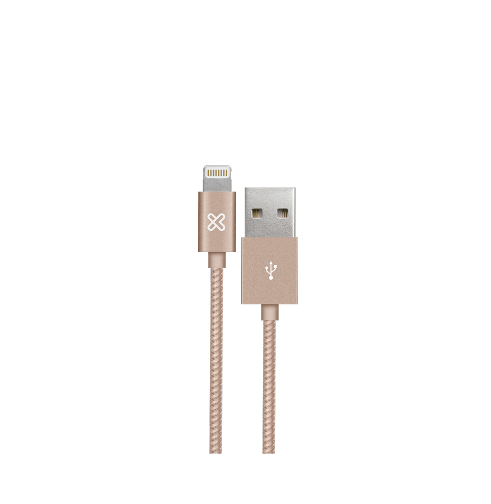 CABLE USB LIGHTNING KAC-020RG 2M R KLIPX