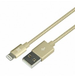 CABLE USB LIGHTNING KAC-001GD GRAY KLIPX