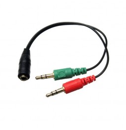 CABLE AUDIO 3.5MM IME-14840 DUAL M IMEXX
