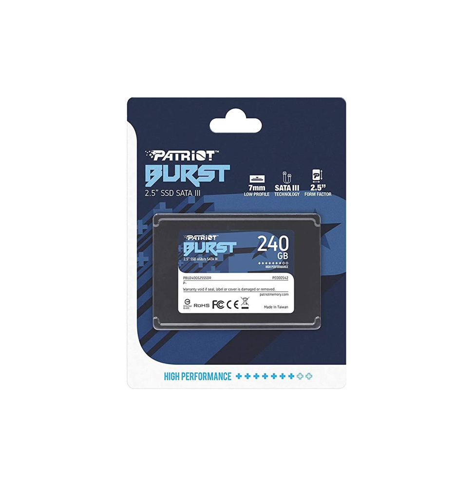 copy of DISCO DURO SSD 240GB SATA BURST PATRIOT